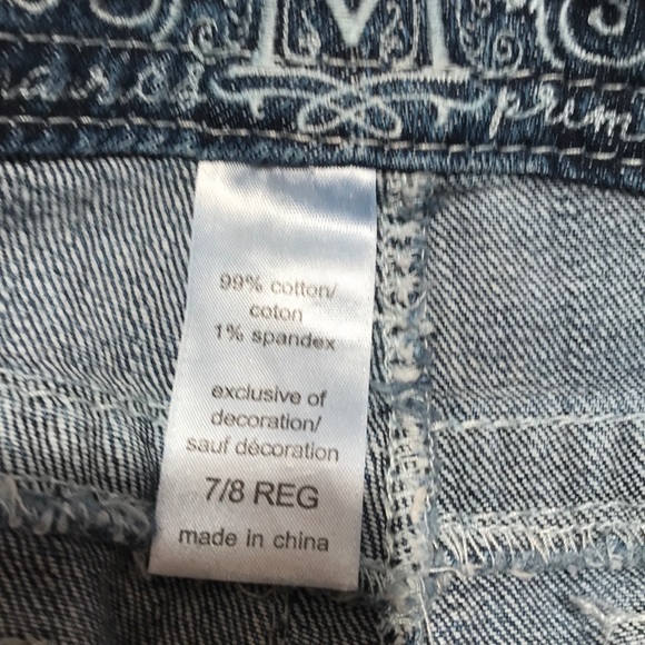 Maurices bling jeans capris 7/8 reg crops sequins - Picture 11 of 12